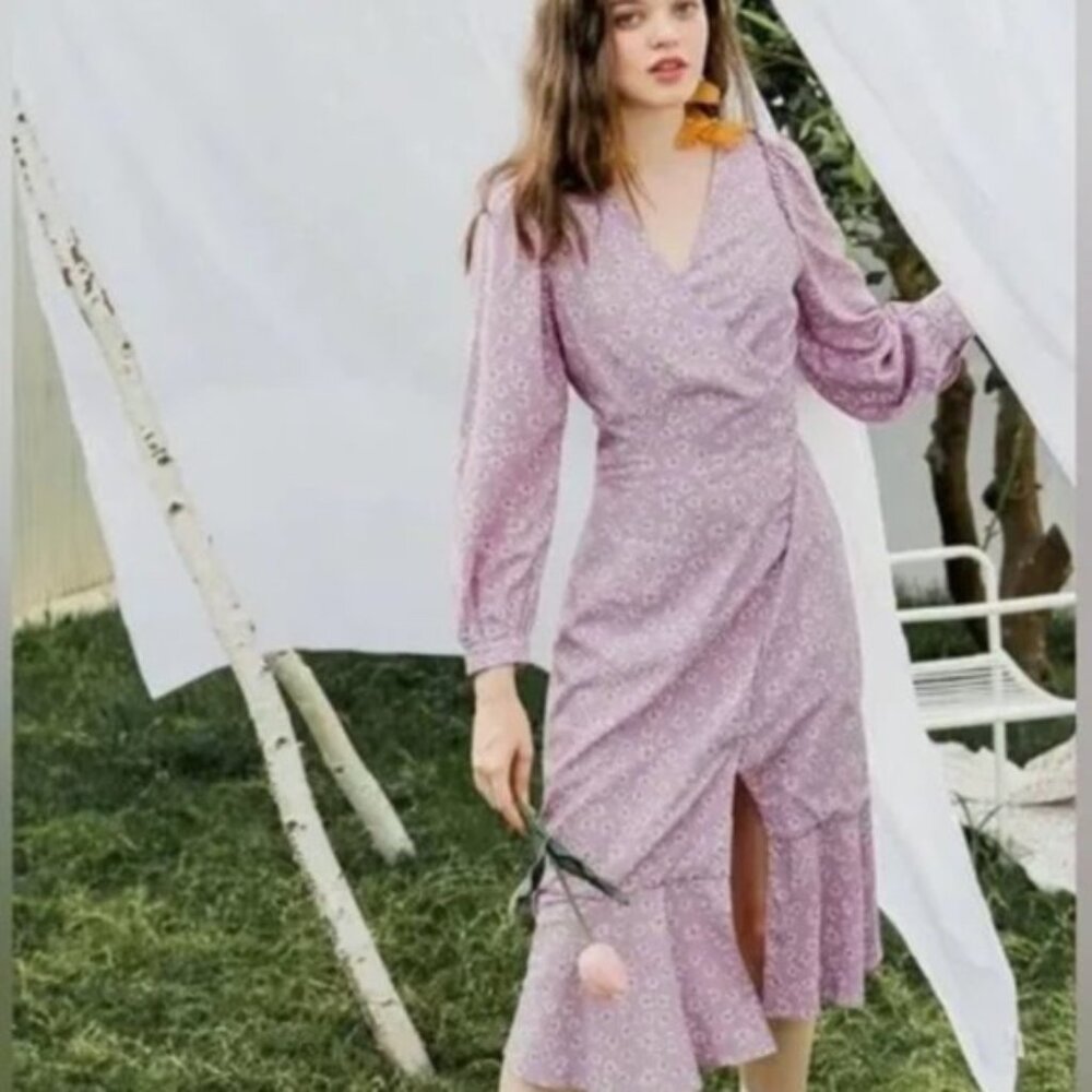Petite Studio Emilee Dress  lilac size XS